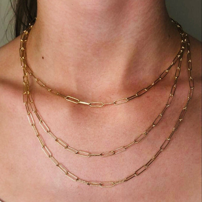 Sunshine Layered Link Necklace - John Ross Jewellers