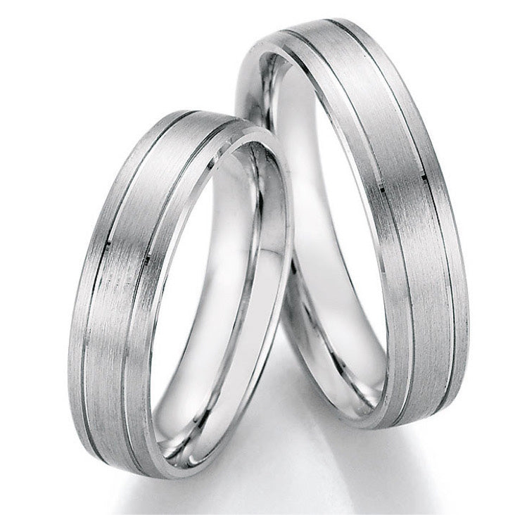 Silver Wedding Ring | 5mm - John Ross Jewellers