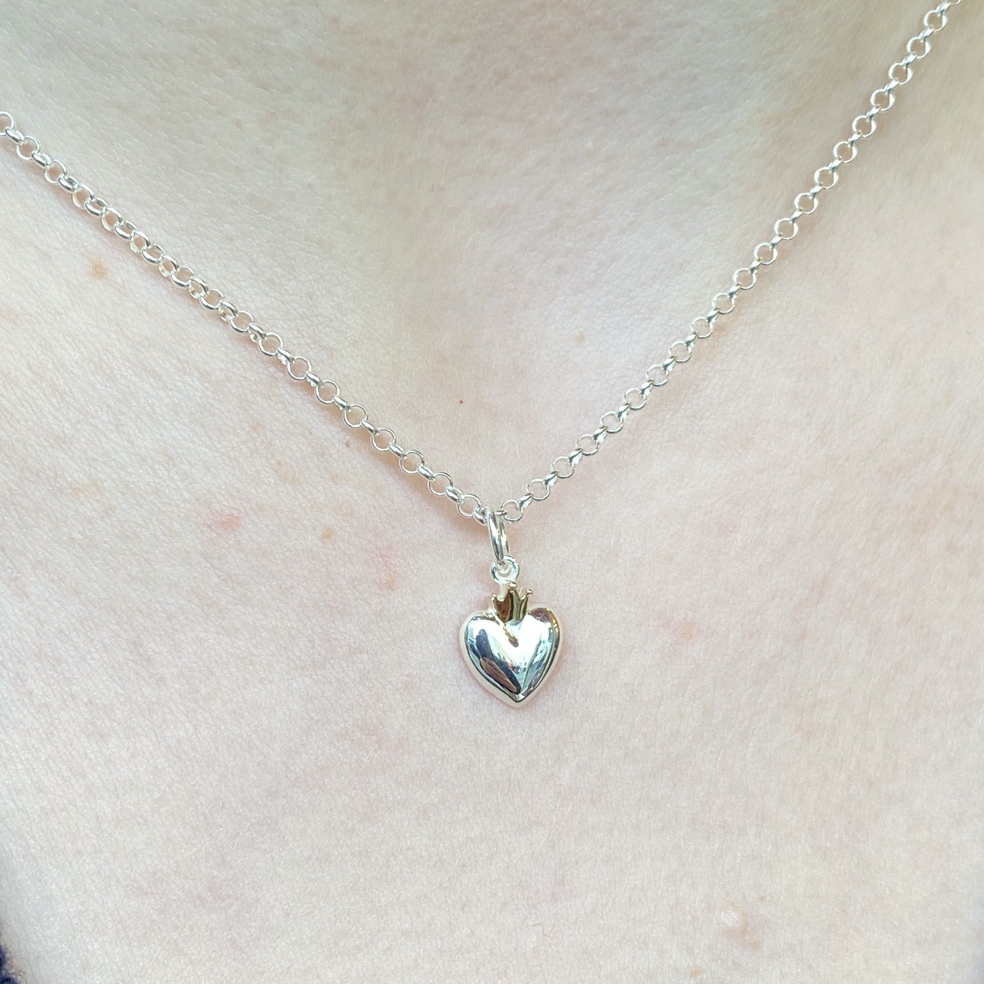 My Cute Princess Heart Necklace - John Ross Jewellers