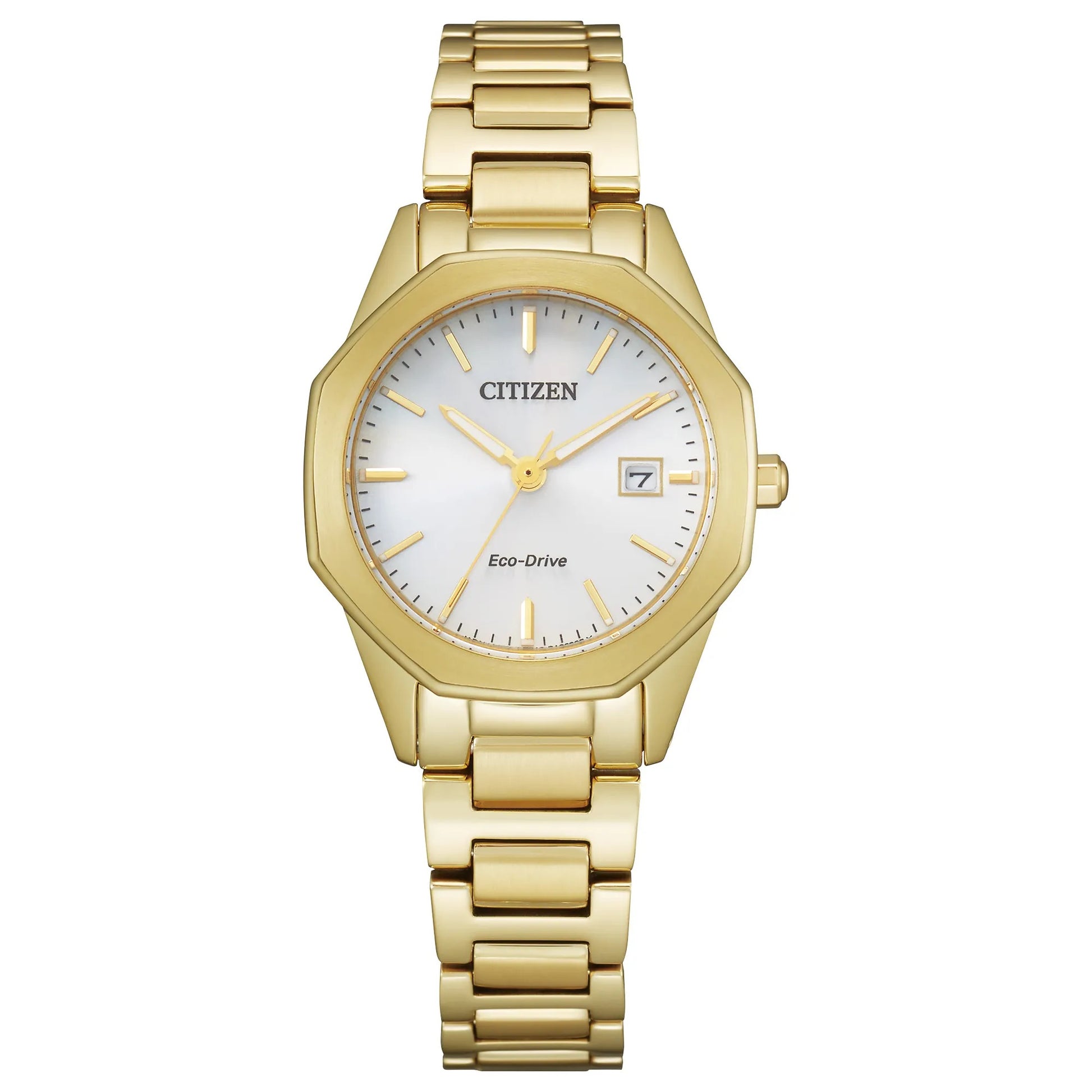 Citizen Corso Gold Ecodrive Ladies Watch - John Ross Jewellers