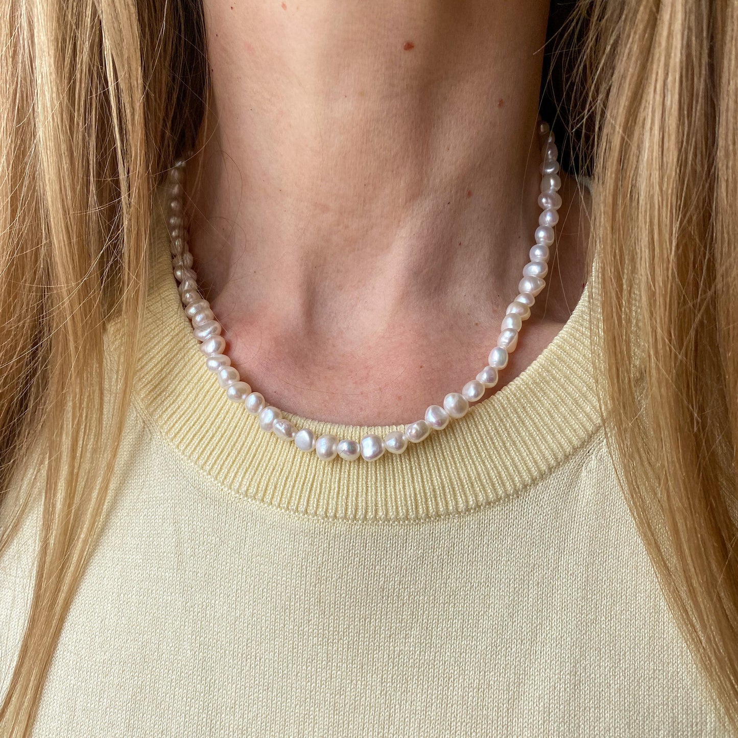 Silver Freshwater Pearl Necklace - John Ross Jewellers