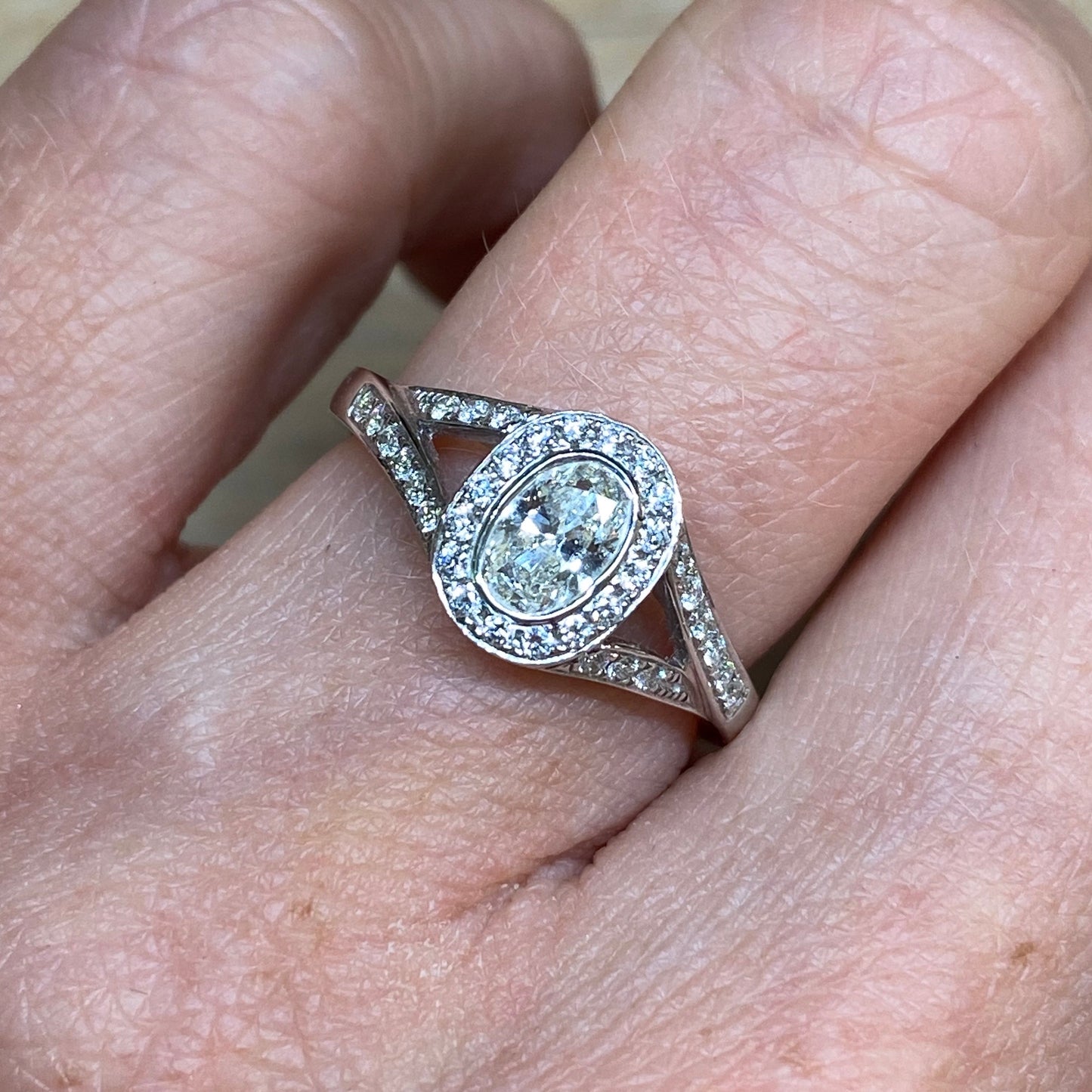 Platinum Alison Engagement Ring - John Ross Jewellers