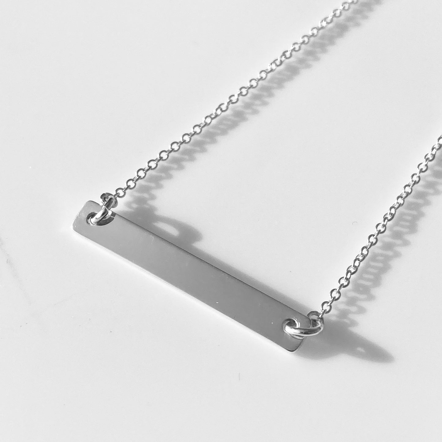 Silver Bar Necklace - John Ross Jewellers