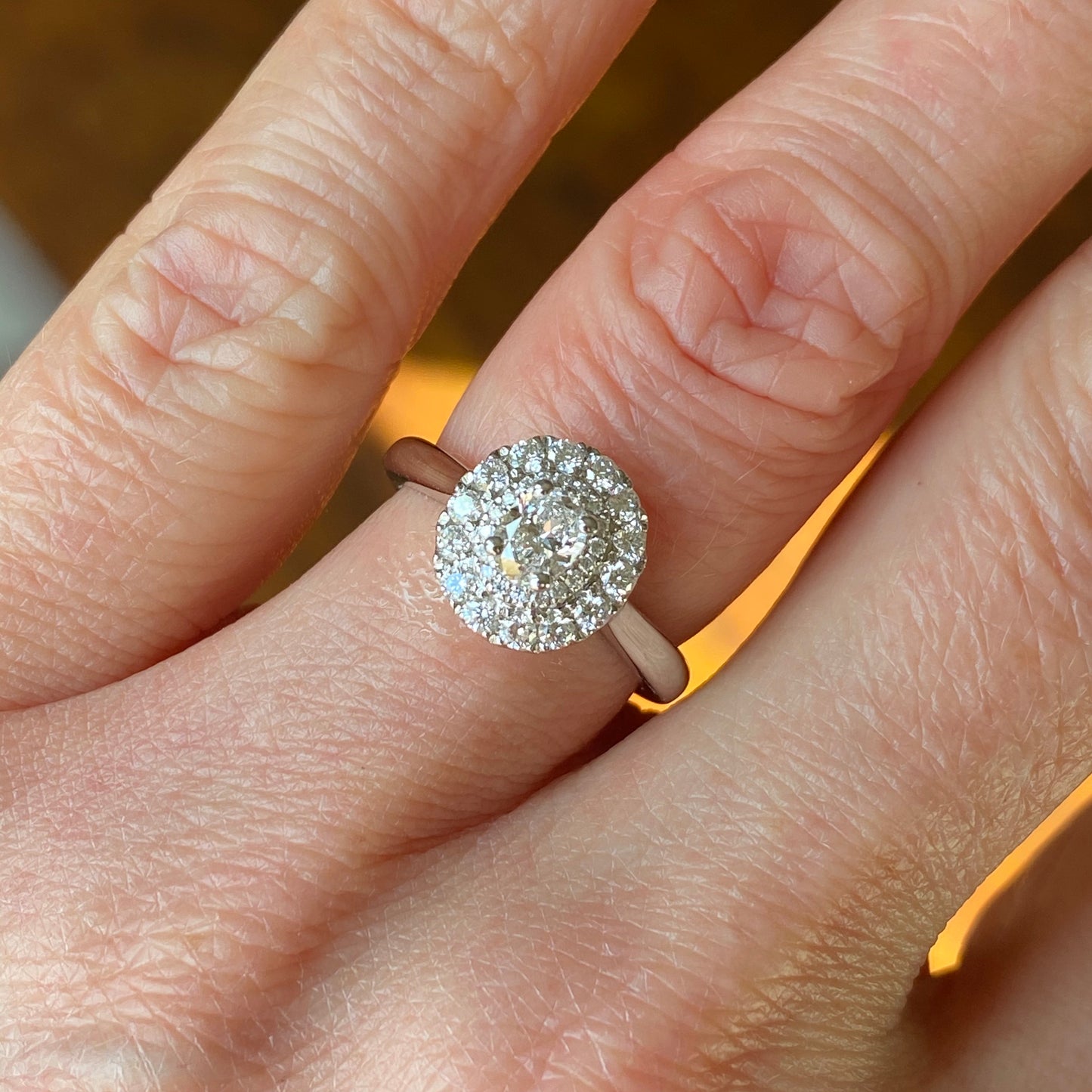 Platinum Mari Engagement Ring - John Ross Jewellers