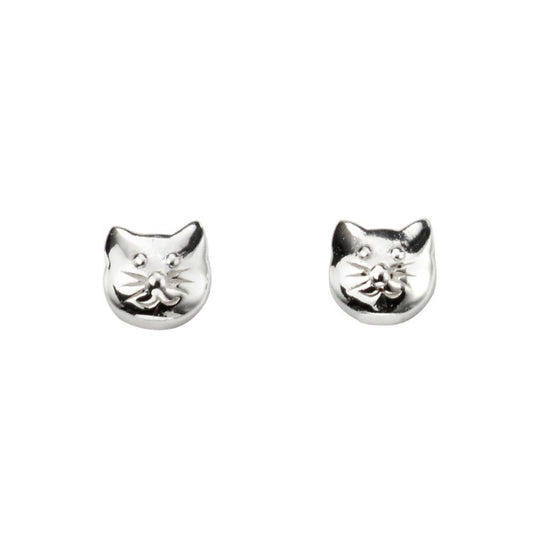 Pussycat Stud Earrings - John Ross Jewellers