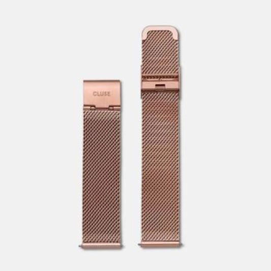 CLUSE Boho Chic Strap Mesh Rose Gold - John Ross Jewellers