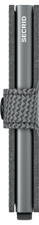 SECRID Miniwallet Carbon Cool Grey - John Ross Jewellers