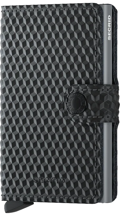 SECRID Miniwallet Cubic Black-Titanium - John Ross Jewellers