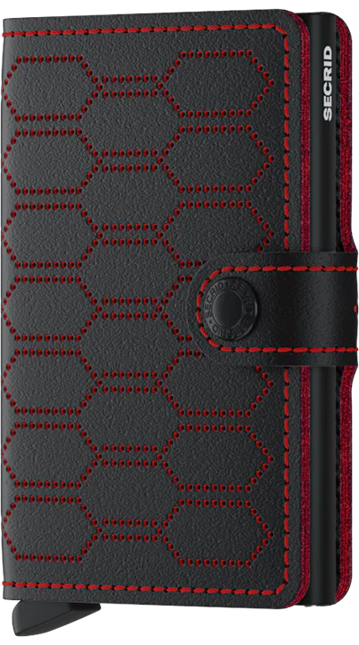 SECRID Miniwallet Fuel Black-Red - John Ross Jewellers