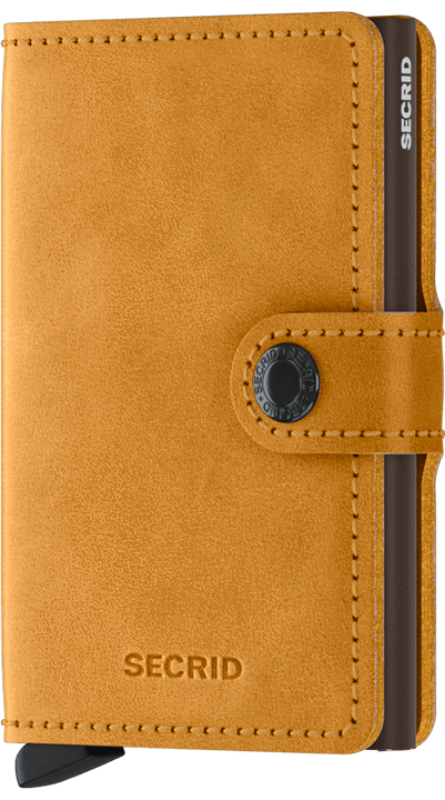 SECRID Miniwallet Vintage Ochre - John Ross Jewellers