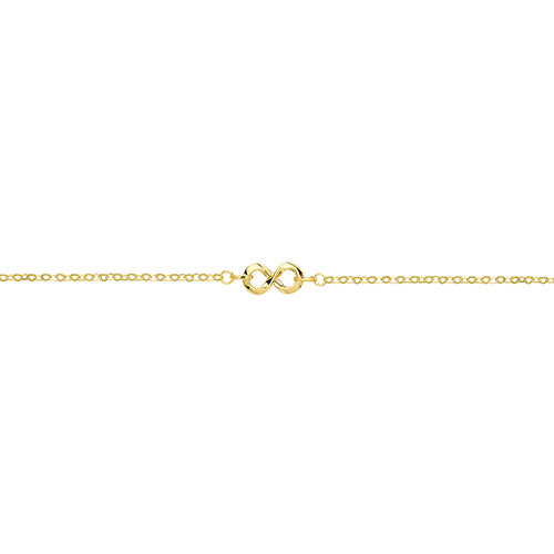 9ct Gold Infinity Bracelet - John Ross Jewellers