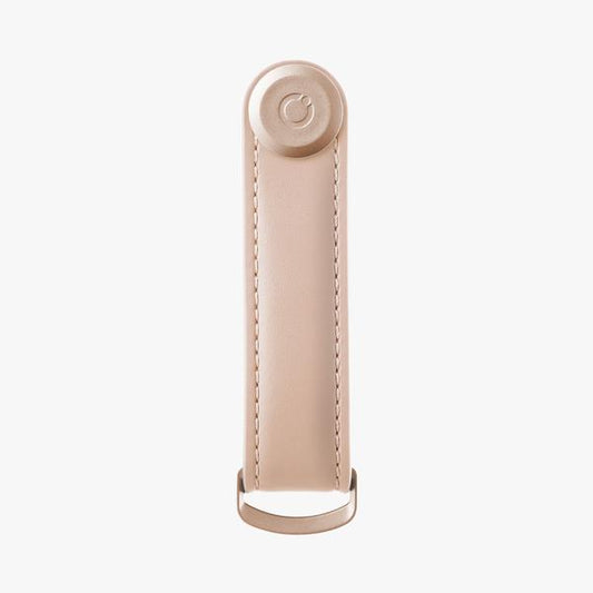 OrbitKey Key Organiser Leather Blush - John Ross Jewellers