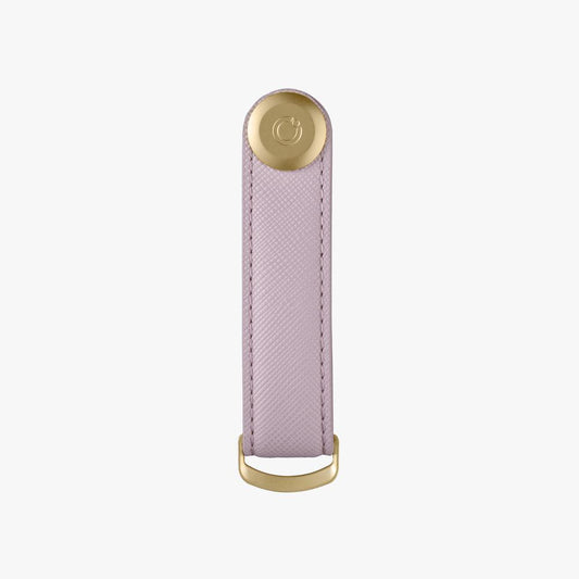OrbitKey Key Organiser Saffiano Leather Lilac - John Ross Jewellers