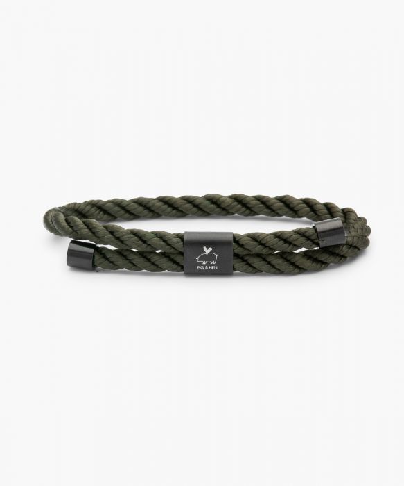 PIG & HEN Little Lewis Twist Army | Black - John Ross Jewellers