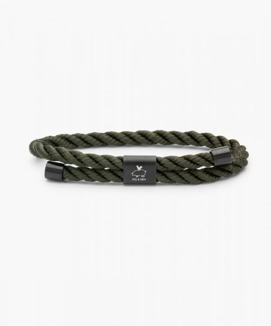 PIG & HEN Little Lewis Twist Army | Black - John Ross Jewellers