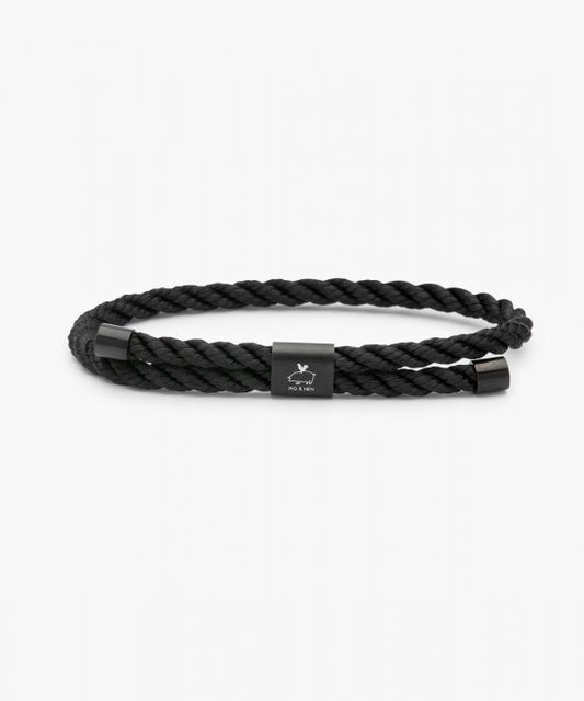 PIG & HEN Little Lewis Twist Black | Black - John Ross Jewellers