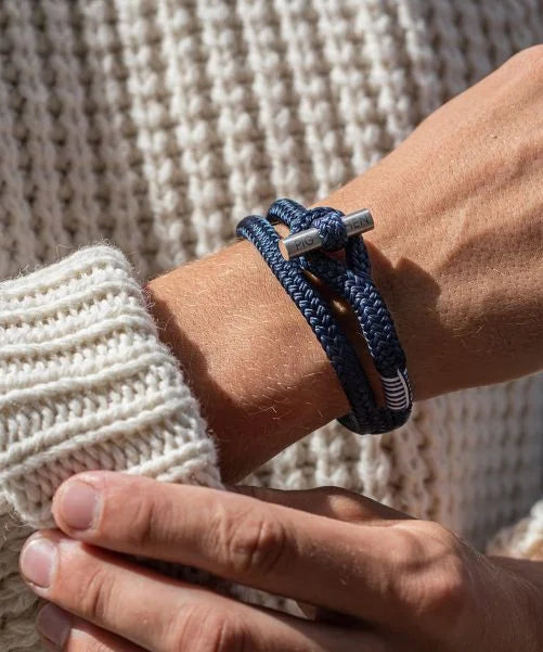 PIG & HEN Tiny Ted Navy | Silver - John Ross Jewellers