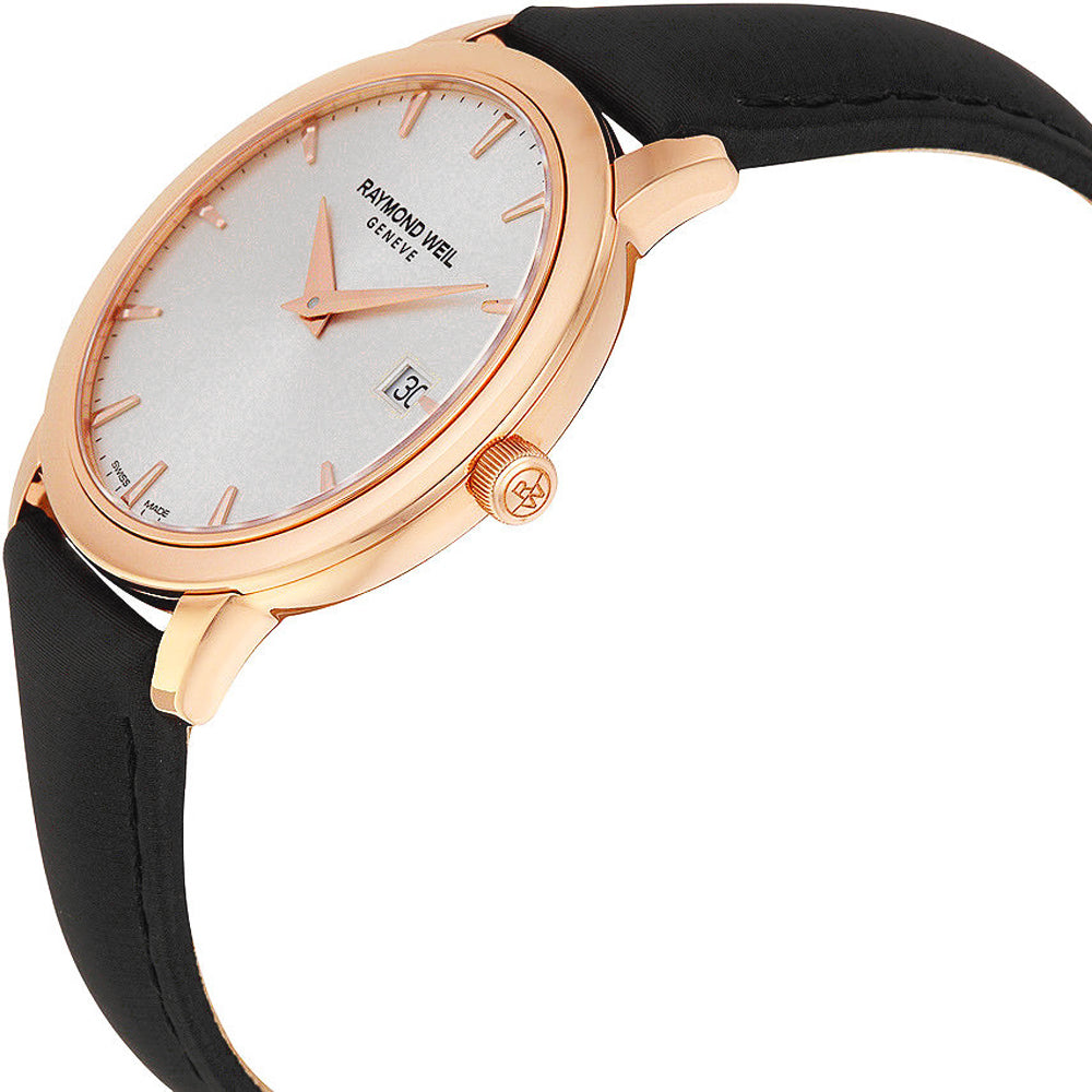 Raymond Weil TOCCATA 39mm Rose & Black Strap - John Ross Jewellers