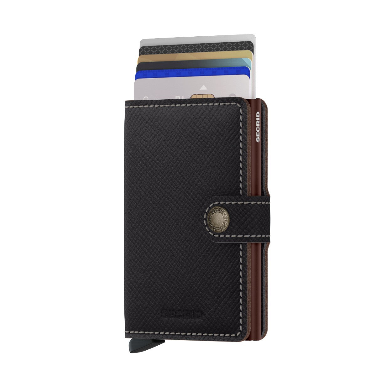 SECRID Miniwallet Saffino Brown - John Ross Jewellers